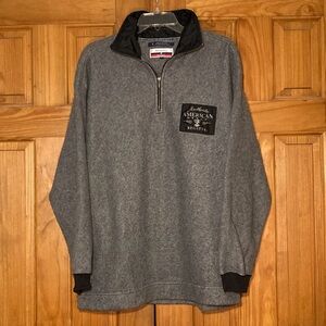 NWOT Vintage Regatta Sport Fleece 1/4 Zip Pullover Men's L